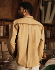 Outline Overshirt in Brown