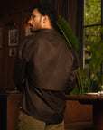 Sugga Solid Shirt In Brown