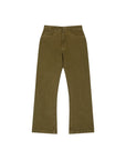 Green Straight Fit Jeans