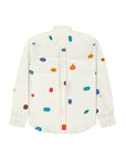 Fruit Sticker Shirt In White