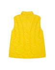 Puffer Jacket Sleeveless in Yellow