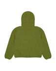 Puffer Jacket Full Sleeves in Matcha