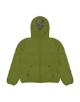 Puffer Jacket Full Sleeves in Matcha
