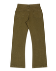 Green Straight Fit Jeans