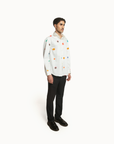 Fruit Sticker Shirt In White