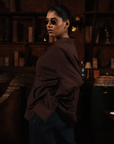 Open Locks Shirt In Brown