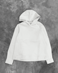 White Denim Hoodie