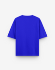 Fake Patch Tshirt in Royal Blue