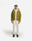 Puffer Jacket Full Sleeves in Matcha