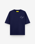 Sugga Handwritten Tshirt In Navy