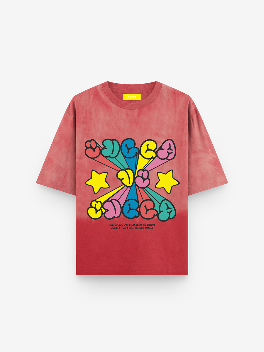 Sugga Cream Roll T-shirt - Red Velvet