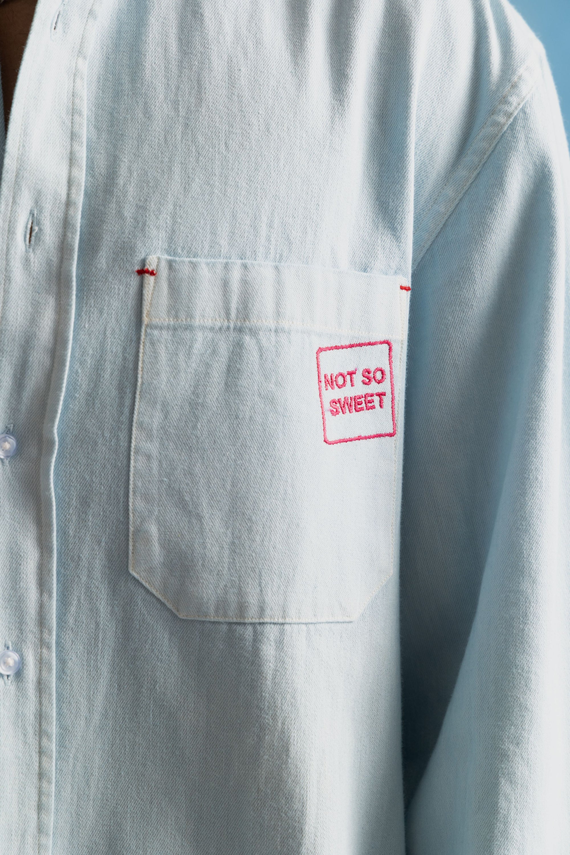 Not So Sweet Shirt in Blue
