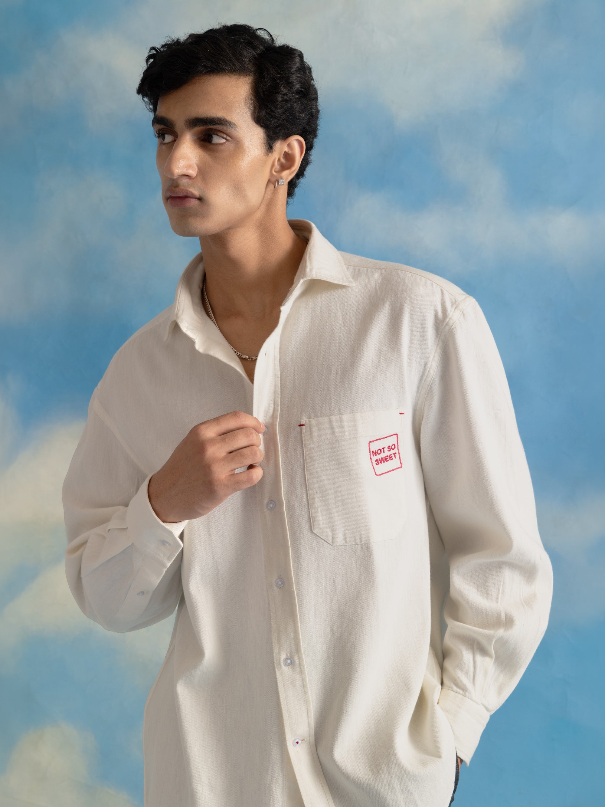 Not So Sweet Shirt in Cream