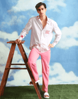 Brewed for Pleasure Shirt in Pink