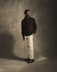 Rivet Rain Overshirt In Brown