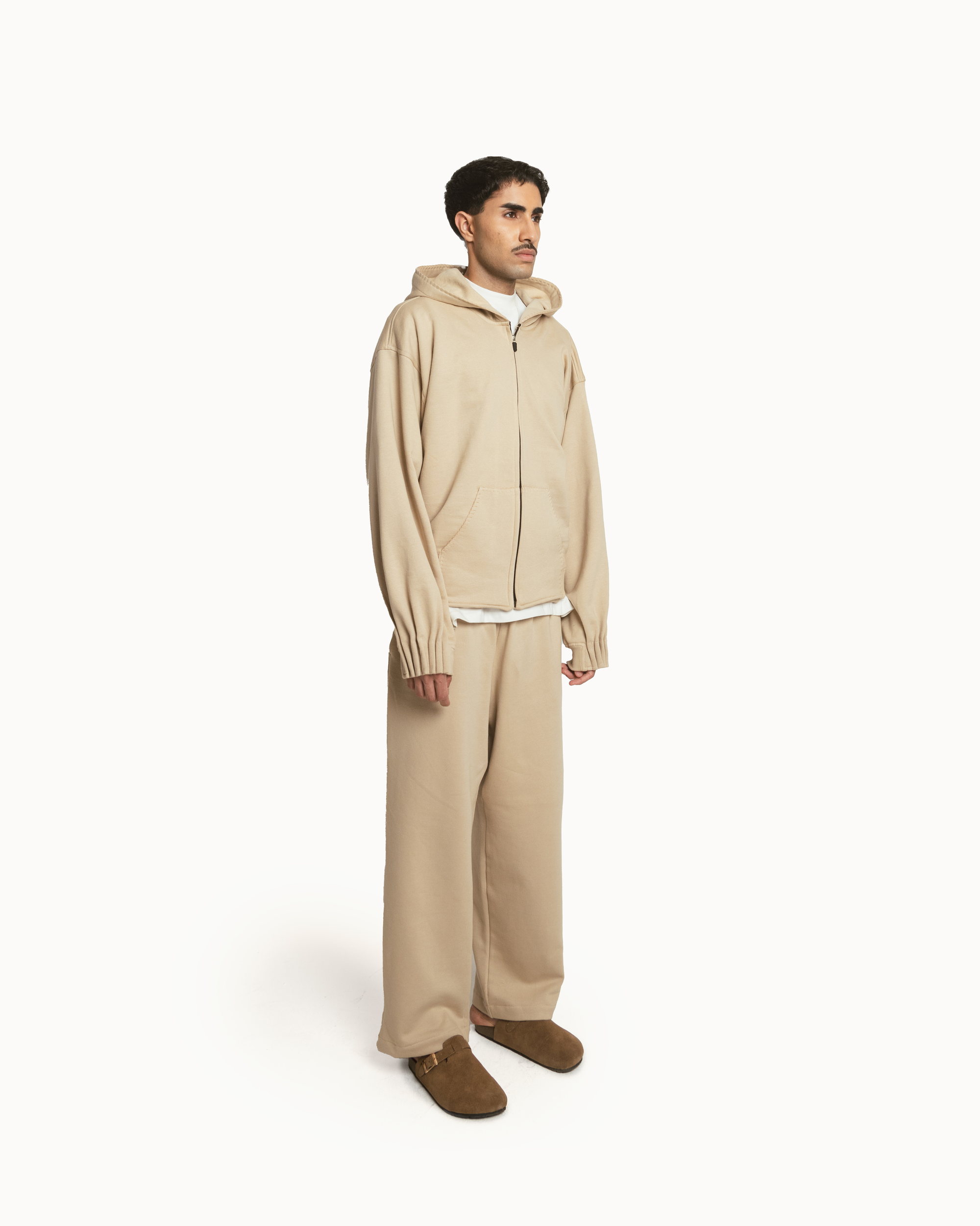 Sugga Locks Track Pants Cream