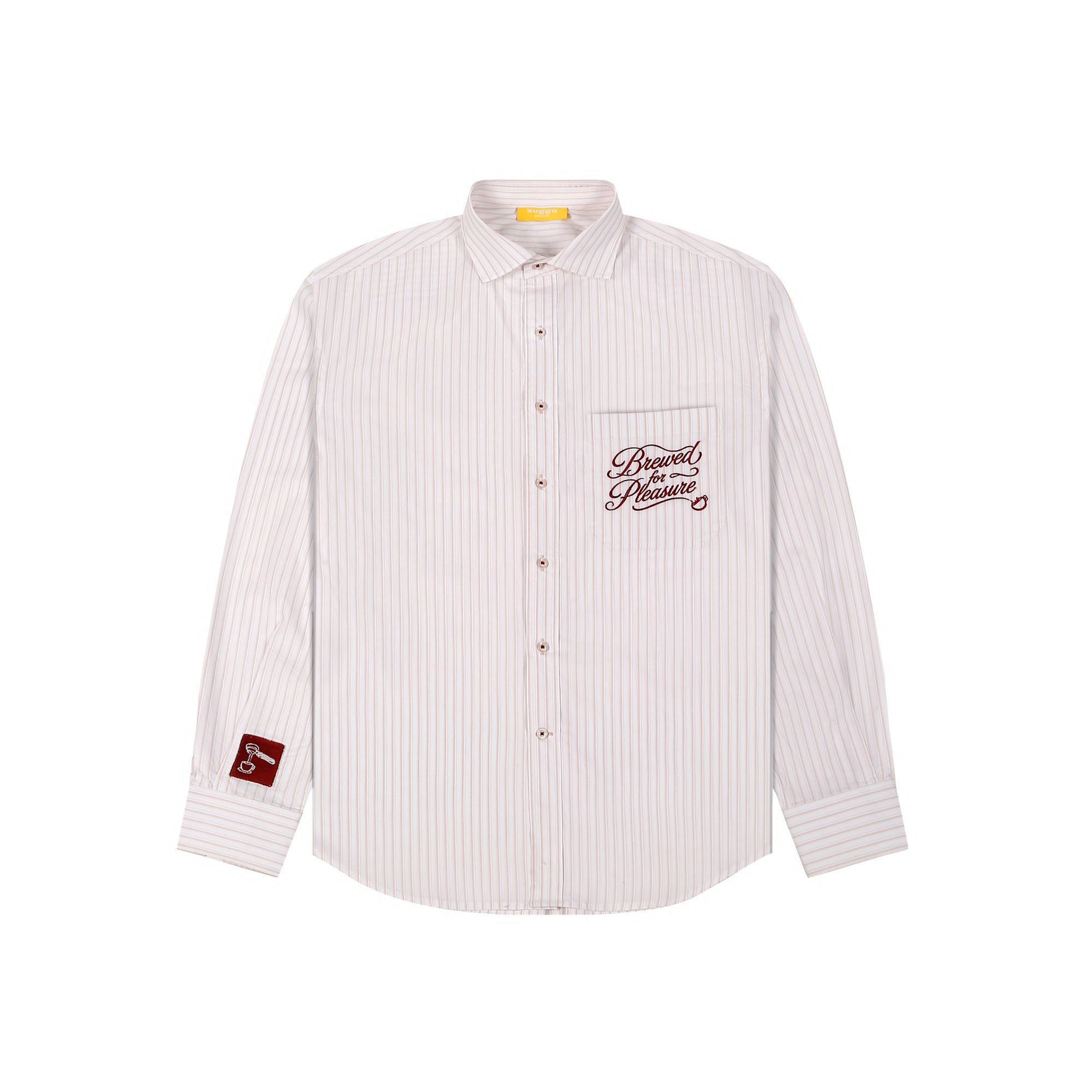 Brewed for Pleasure Shirt in Pink