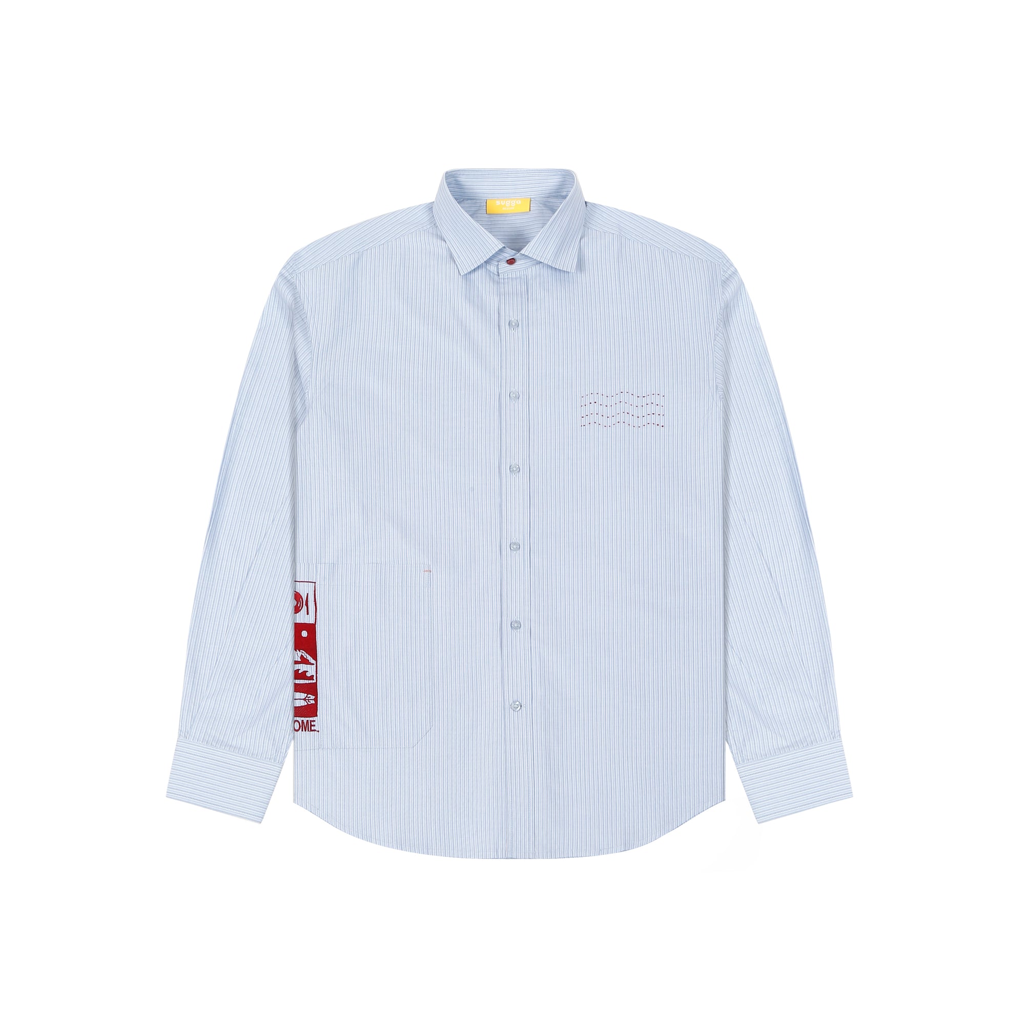 No Place Like Home in Blue Shirt