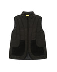 Puffer Jacket Sleeveless in Black