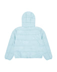 Puffer Jacket Full Sleeves in Ice Blue