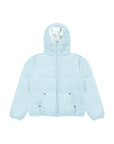 Puffer Jacket Full Sleeves in Ice Blue