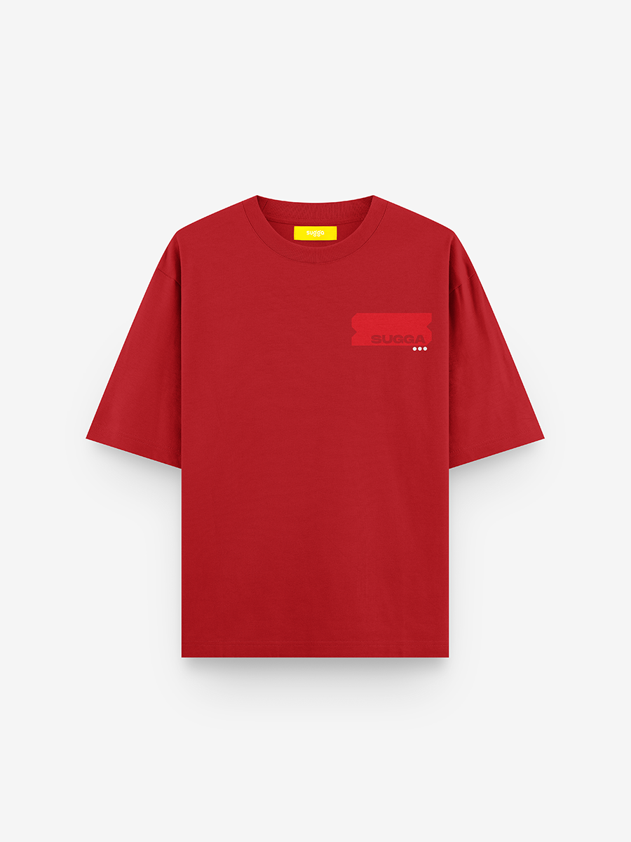 Sugga Stamp Tshirt - Red