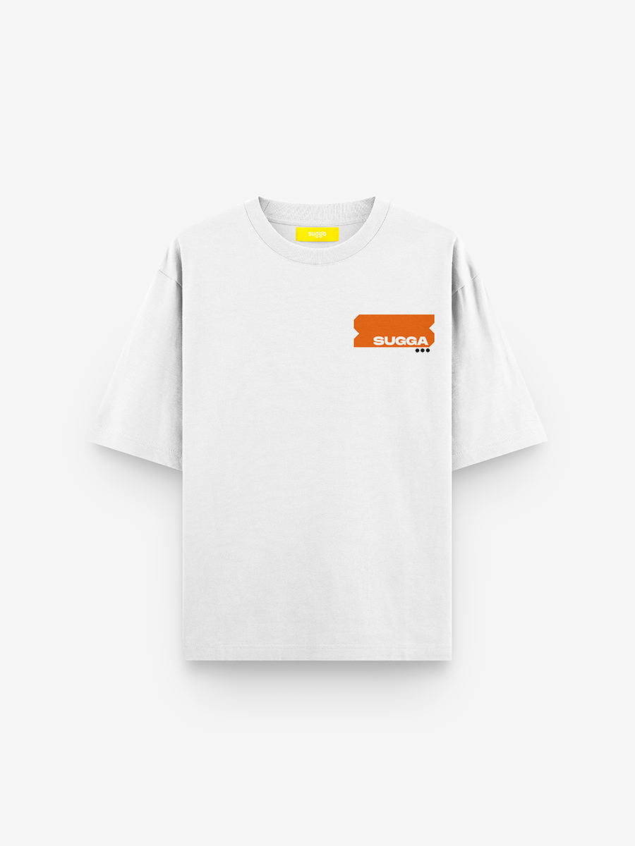 Sugga Stamp Tshirt - White