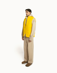Puffer Jacket Sleeveless in Yellow