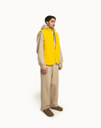 Puffer Jacket Sleeveless in Yellow