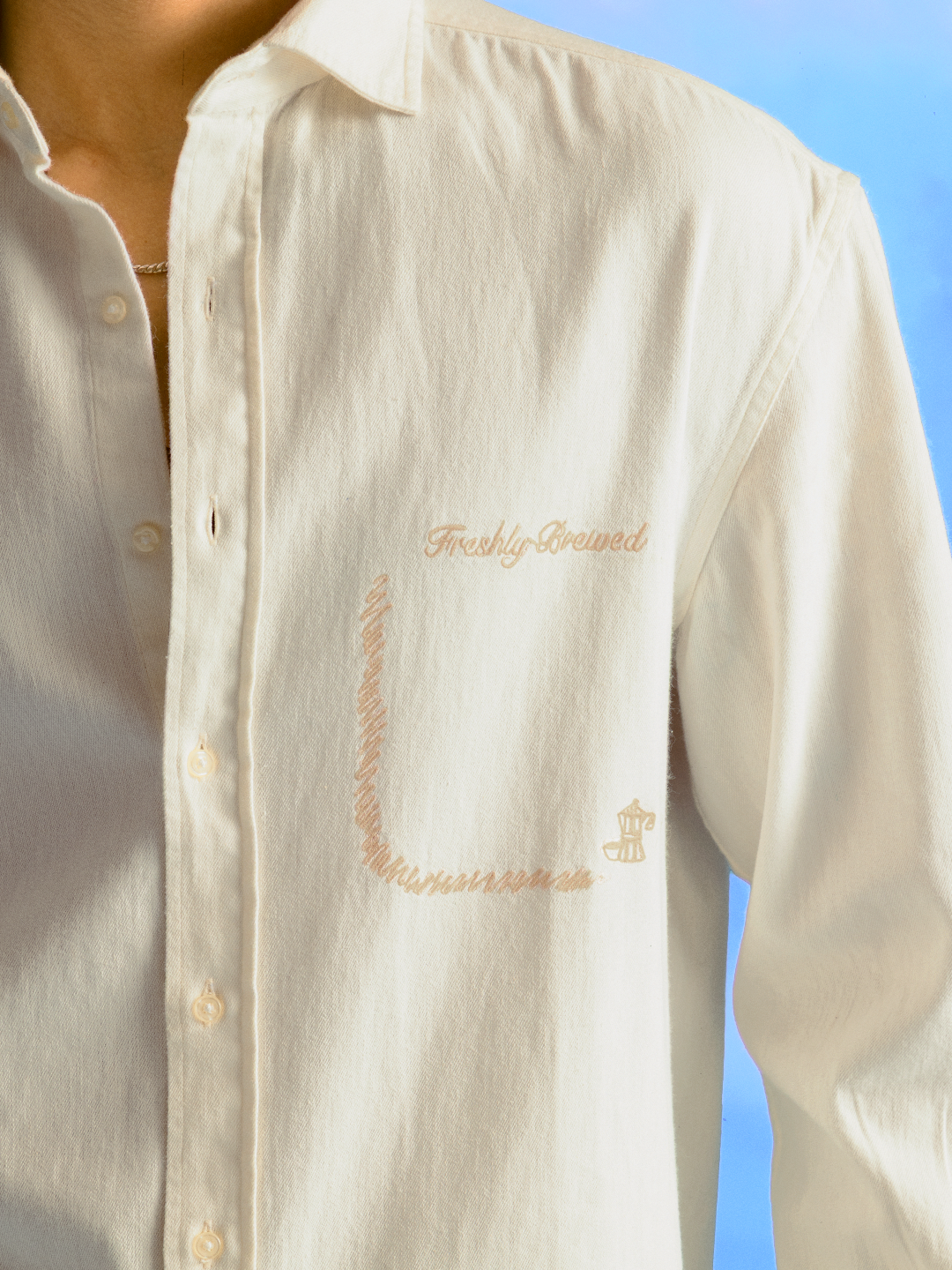 Freshly Brewed Denim Shirt