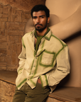 Outline Overshirt in Matcha