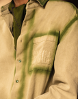 Outline Overshirt in Matcha