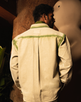 Outline Overshirt in Matcha
