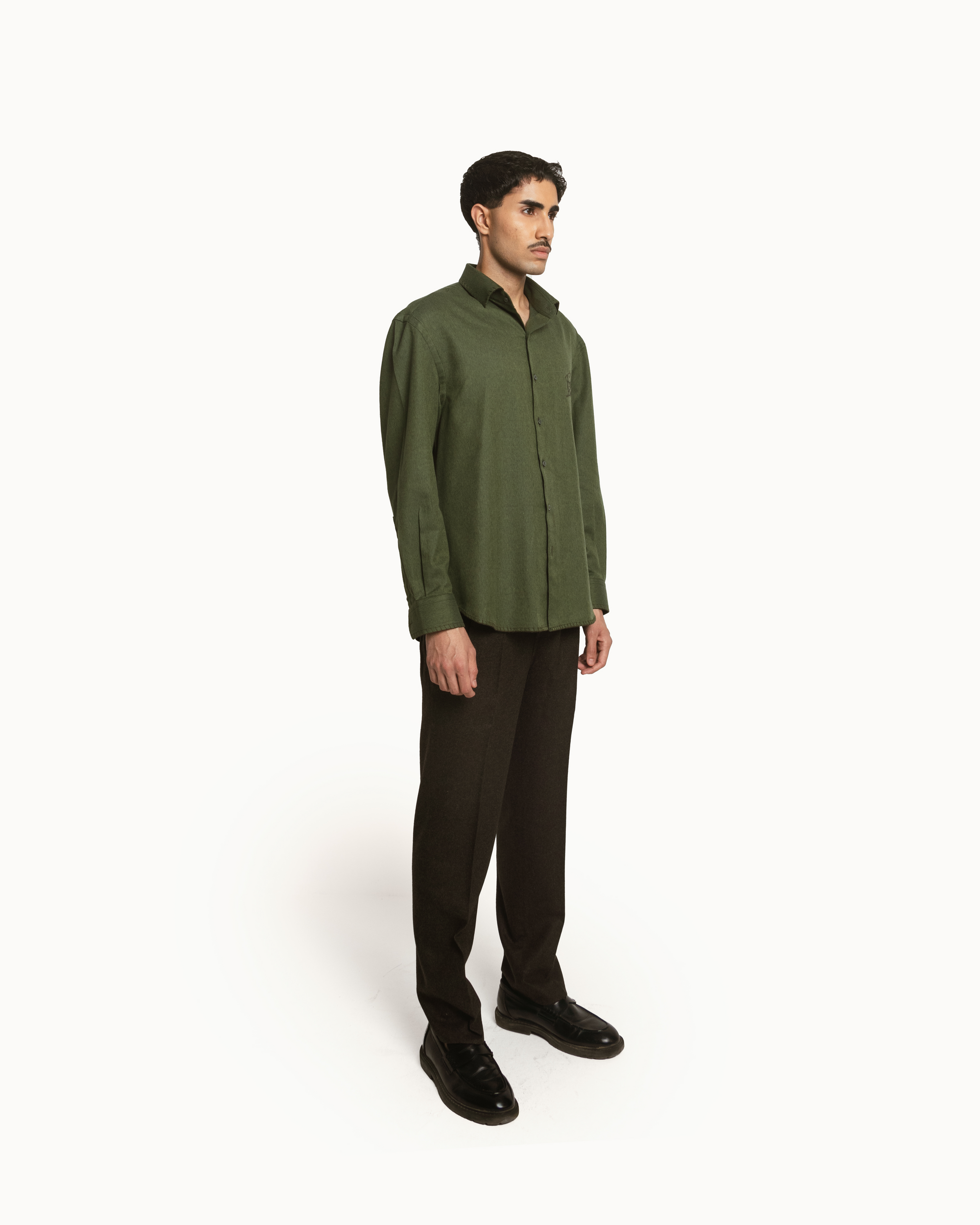 Baked Greens In Brush Cotton