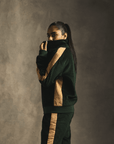 Track Jacket In Emerald Green