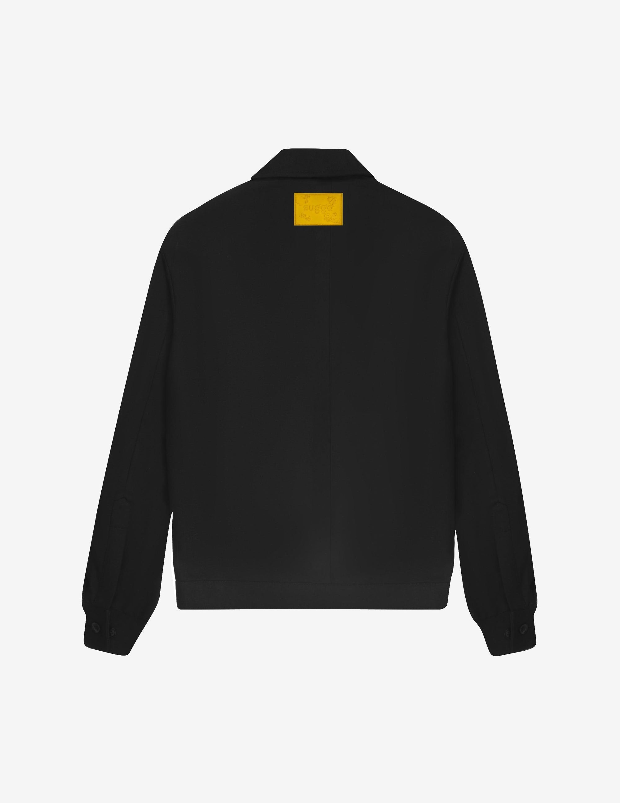 Panel Jacket In Black