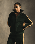 Track Jacket In Emerald Green
