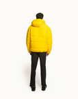 Puffer Jacket Full Sleeves in Yellow